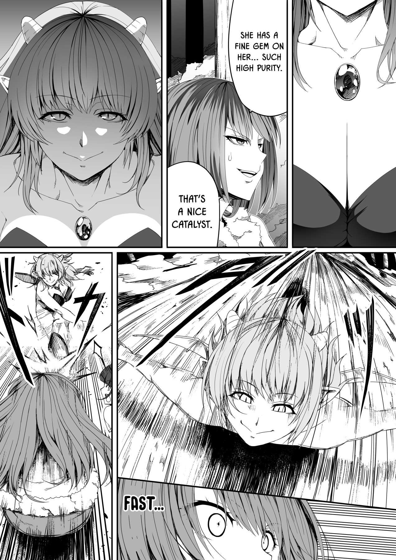 Hentai Manga Comic-A Powerful Succubus That Just Wants To Satisfy Your Sexual Desire 5-Read-12